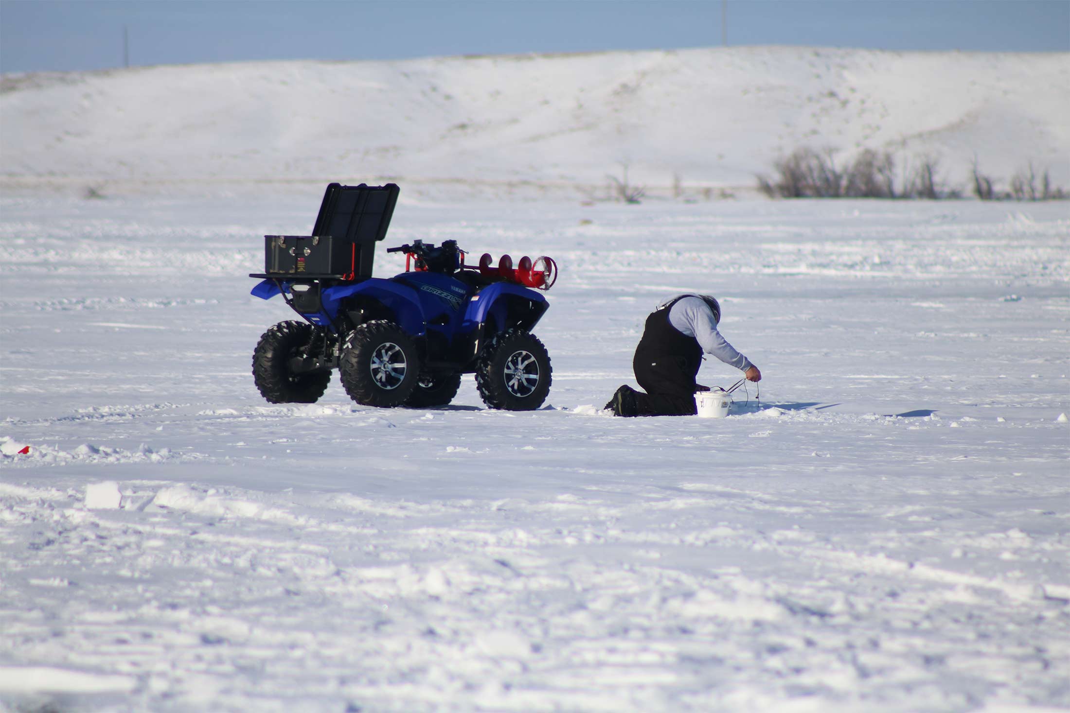 Ice Fishing in Montana's Missouri River Country